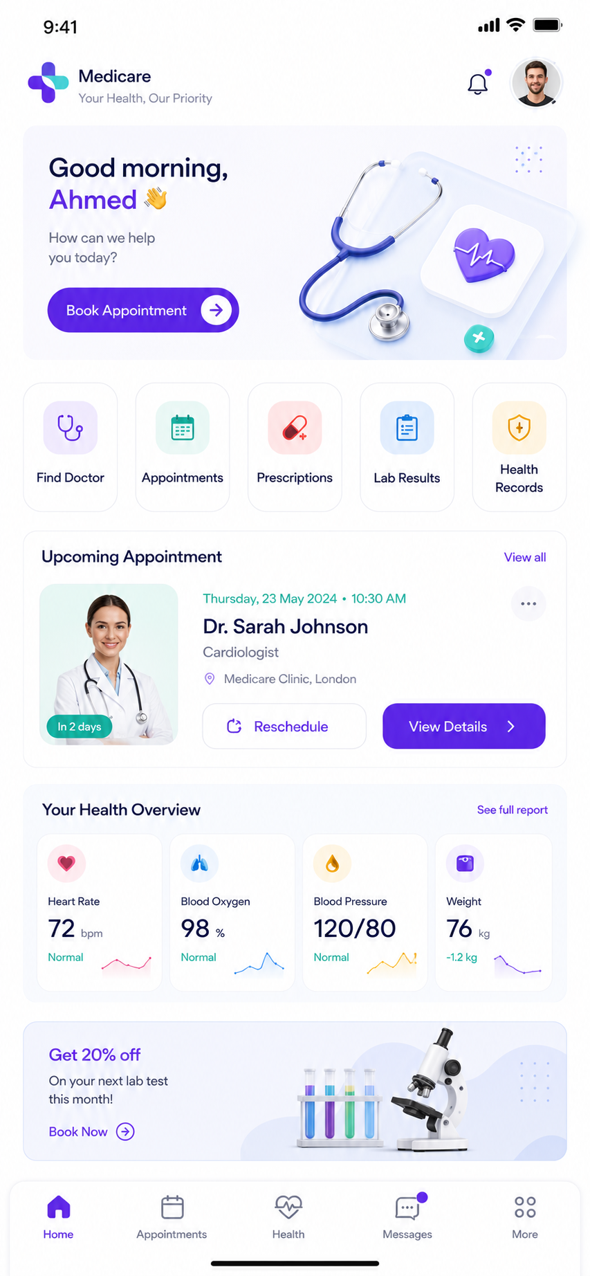 App UI Mockup